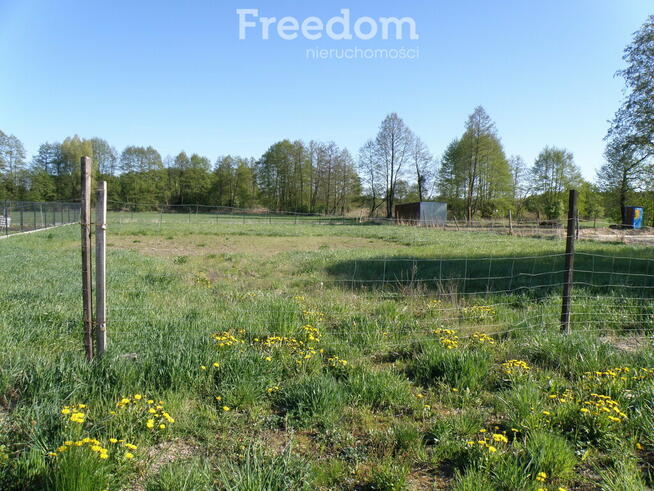 Ogrodzona działka 1150m2 - Zarośle Cienkie