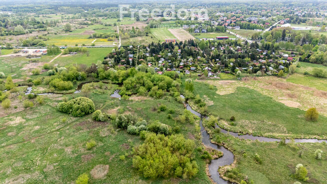 Unikalna działka przy rzece Jeziorka