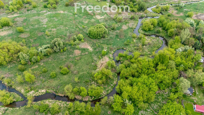 Unikalna działka przy rzece Jeziorka