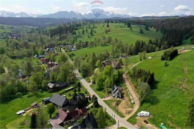 Działka z kawałkiem lasu