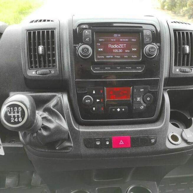 Fiat Ducato 2.3 KONTENER, 2015rok, Klima, Hak, Kamera Cofania, Bardzo Ładny