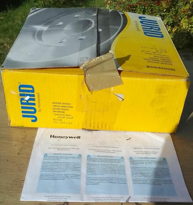 Tarcze ham JURID 257mm 561469J 3306435028563 Alfa Fiat Lanci