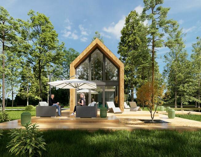 Nowy dom Besta z antresolą - 49 m2 pow. użytkowej - 3 pokoje