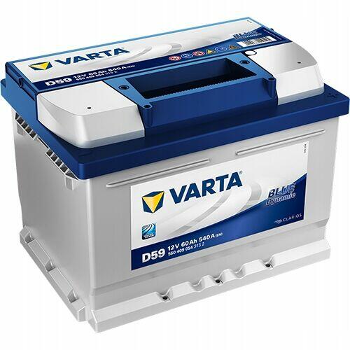 Akumulator Varta Blue D59 12V 60Ah 540A