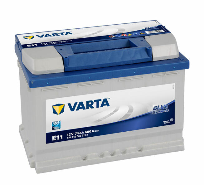 Akumulator samochodowy VARTA BLUE 12V 74Ah 680A E11 P+