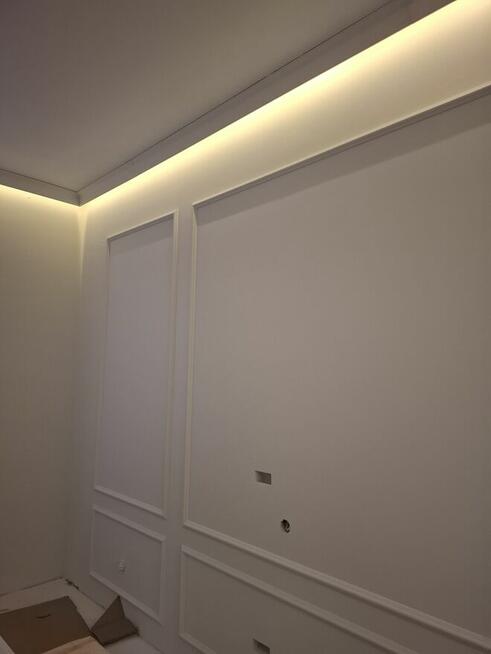 Fachowe wykończenia wnętrz Białystok, montaż sztukaterii