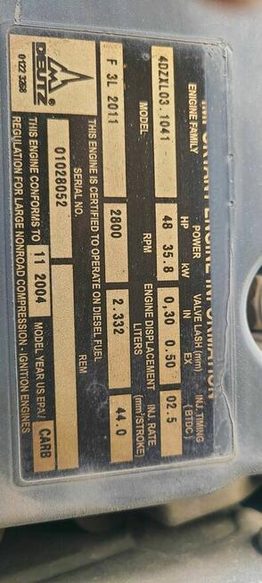 Podnośnik koszowy zwyzka Genie z45/25