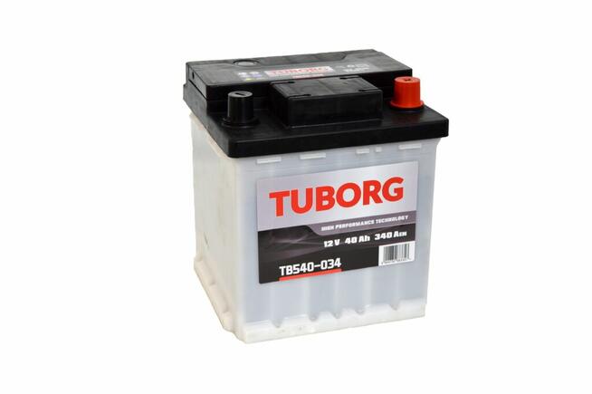 Akumulator samochodowy TUBORG BLACK 12V 40Ah 340A KOSTKA P+