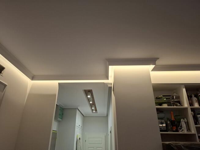 Fachowe wykończenia wnętrz Białystok, montaż sztukaterii