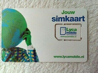 Karta karty starter SIM starter + bonus z LYCA MOBILE