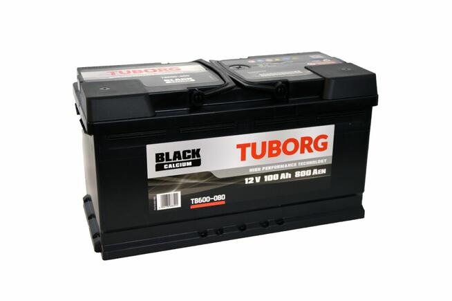 Akumulator samochodowy TUBORG BLACK 12V 100Ah 800A P+
