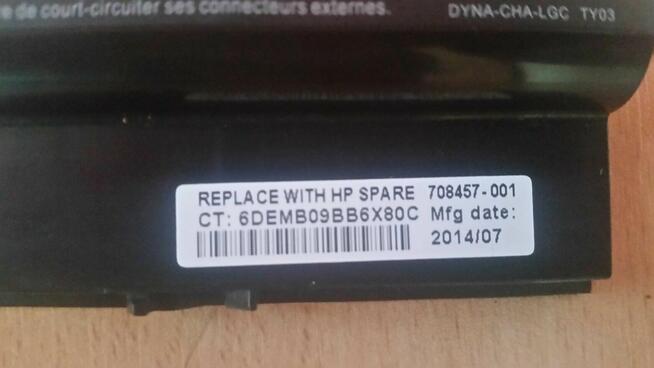 oryginalna bateria do laptopa hp probook