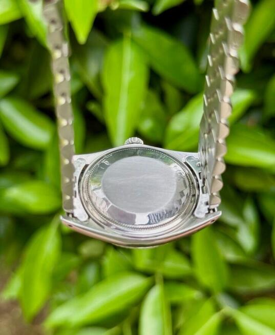 Datejust 1601 Stal nierdzewna Biały len