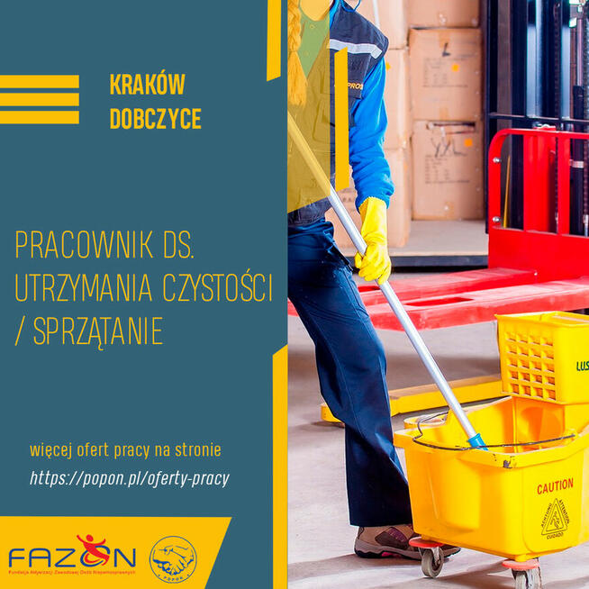 Pracownik ds. utrzymania czystości / Sprzątanie