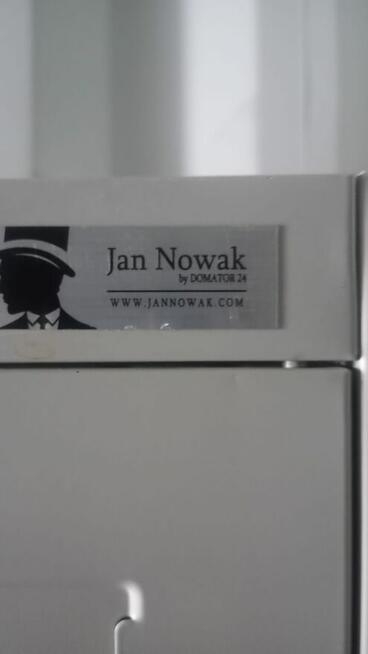 Szafa metalowa BHP 18 skrytkowa szara niebieska szafy szkoła