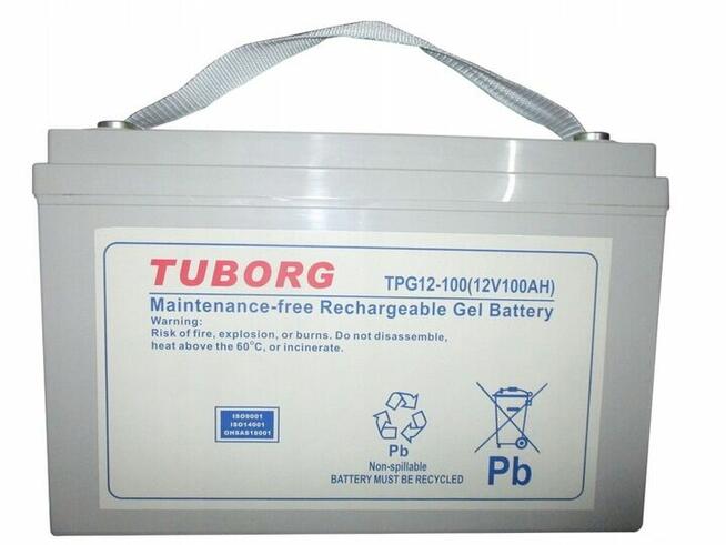 Akumulator Tuborg TPG12-100 kamper łódz