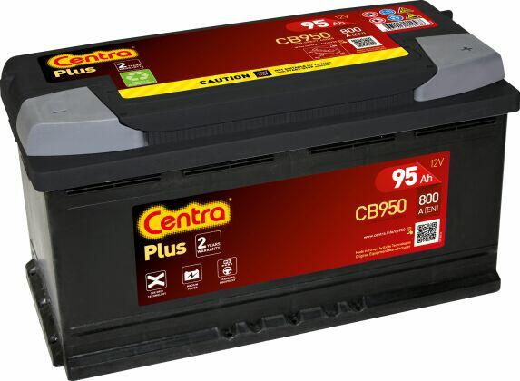 AKUMULATOR SAMOCHODOWY CENTRA PLUS 95AH 800A CB950