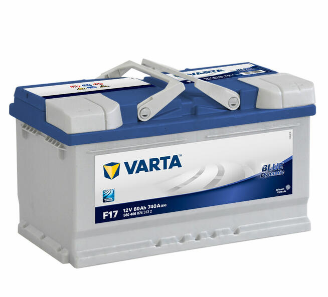 Akumulator 80Ah 740A P+ Varta Blue F17