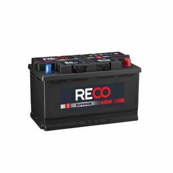 Akumulator RECO AGM RA58080 12V 80Ah 800A Start&Stop