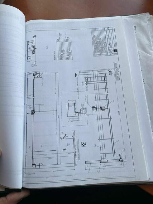 8 szt. suwnice natorowe 8 ton- 16,5 m.