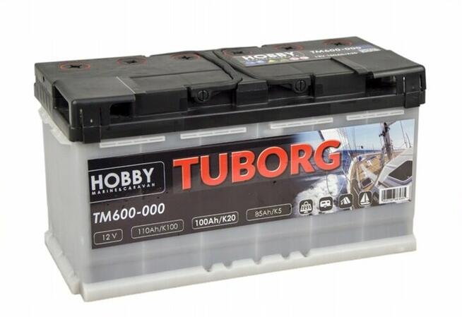 Akumulator do silnika elektrycznego ponton 100Ah TUBORG