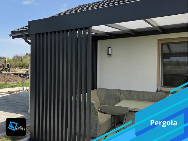 Pergola aluminiowa na wymiar! Bezpłatna wycena! Euro Fences