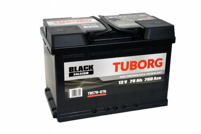 Akumulator Tuborg Black TB578-076 12V 78Ah 760A P+
