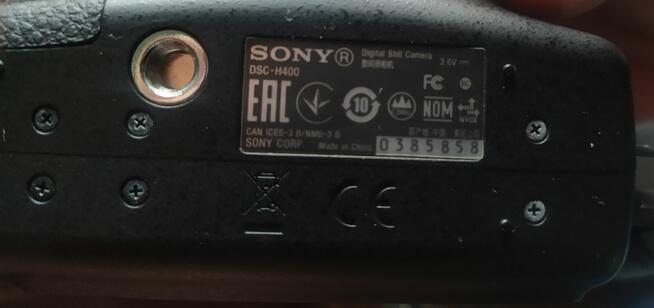 Aparat SONY DSC - H400 + torba Hama