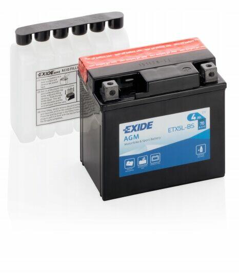 Akumulator 4Ah YTX5L-BS exide