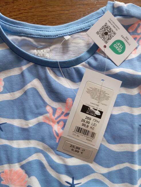 Bluzka z sieci SMYK Cool Club rozmiar 122