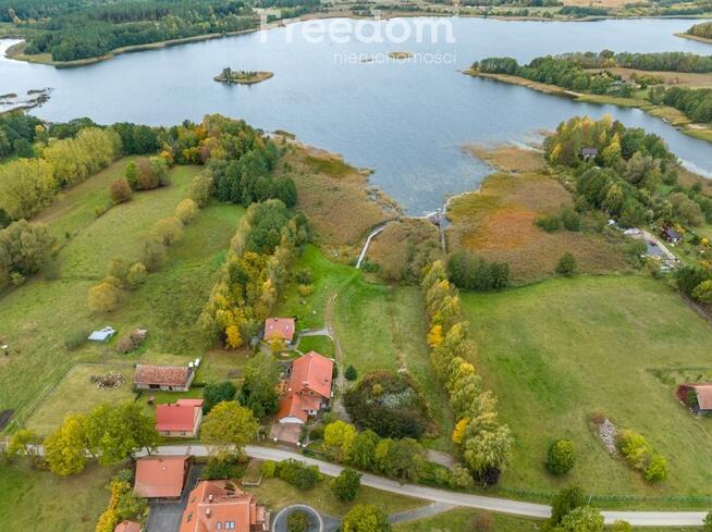 Siedlisko z linią brzegową na Mazurach
