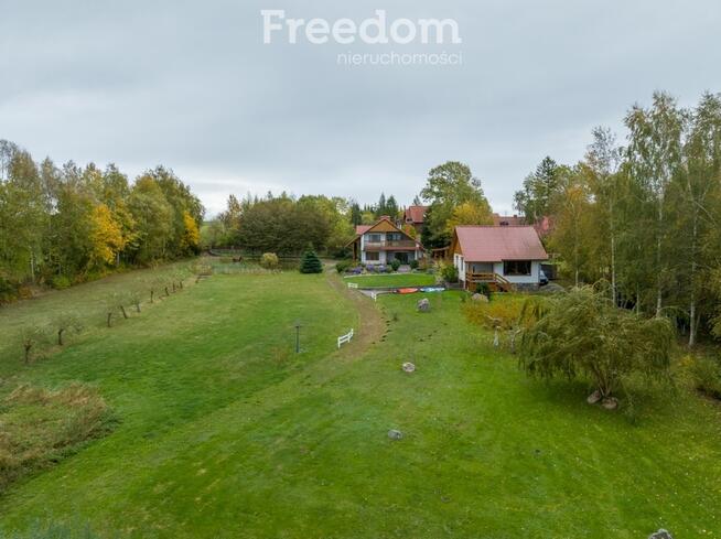 Siedlisko z linią brzegową na Mazurach