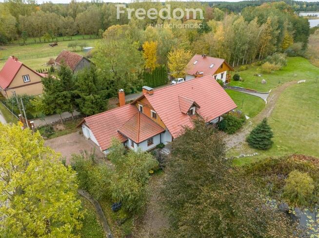 Siedlisko z linią brzegową na Mazurach