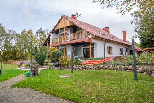 Siedlisko z linią brzegową na Mazurach