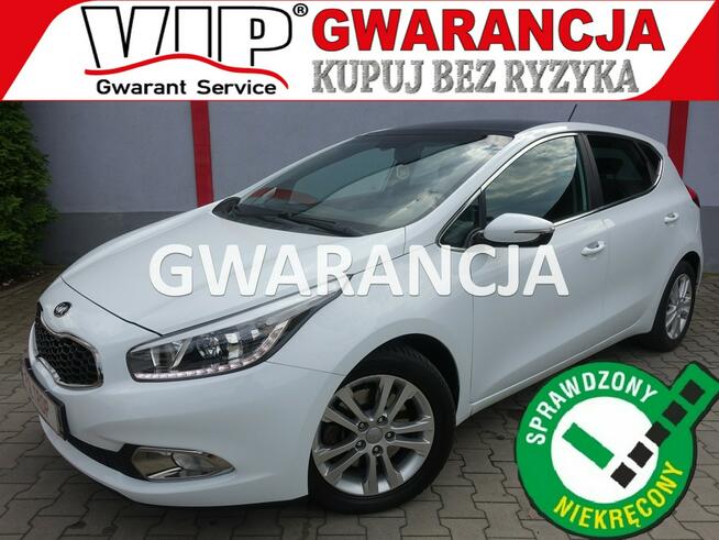Kia Cee'd 1,4i Navi Alu Klimatronik Panorama 1.Właściciel Kam.Cof. VIP Gwarancja