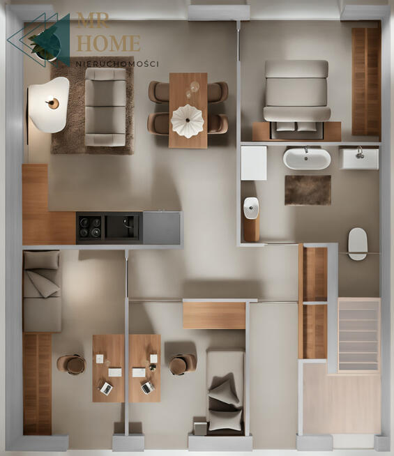 Twoje nowe rodzinne M z ogrodem lub tarasem