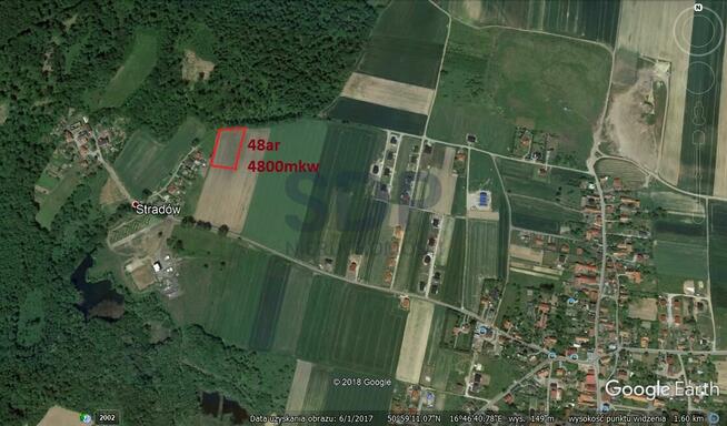 Działka siedliskowa Kąty Wrocławskie, Gliniana