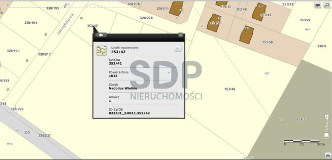 Działka budowlana Nadolice Wielkie gm. Czernica, Krzykowska