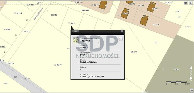 Działka budowlana Nadolice Wielkie gm. Czernica, Krzykowska