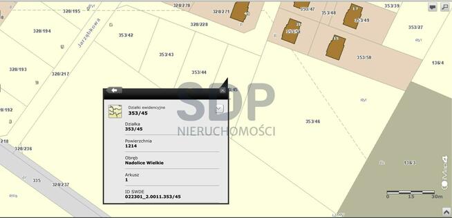 Działka budowlana Nadolice Wielkie gm. Czernica, Krzykowska