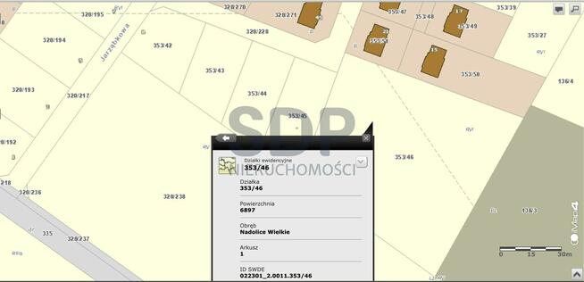 Działka budowlana Nadolice Wielkie gm. Czernica, Krzykowska