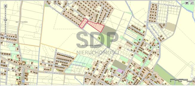 Działka budowlana Nadolice Wielkie gm. Czernica, Krzykowska
