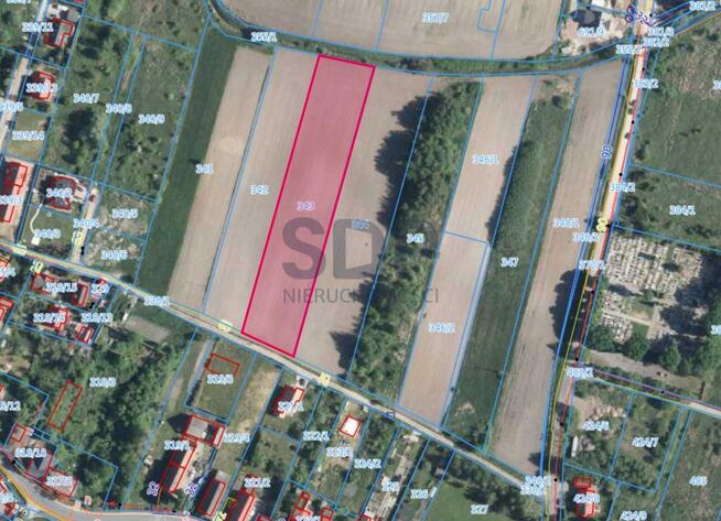 Działka rolna Wilkszyn gm. Miękinia, Wilkszyn