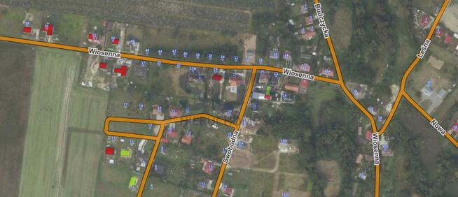 Działka budowlana Zawonia, Wiosenna