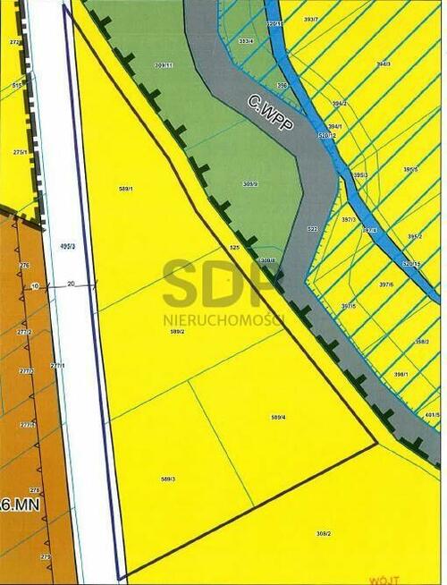 Działka siedliskowa Siedlce gm. Oława