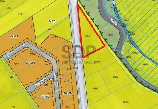 Działka siedliskowa Siedlce gm. Oława