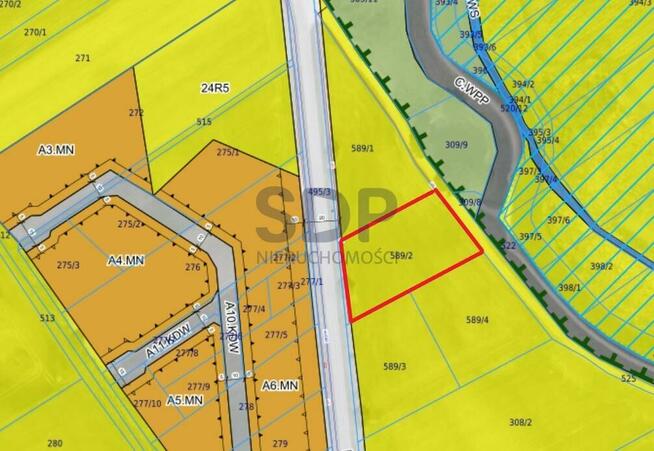 Działka siedliskowa Siedlce gm. Oława