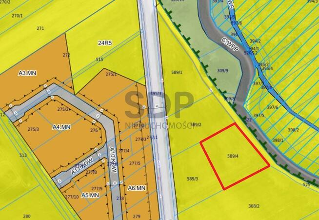 Działka siedliskowa Siedlce gm. Oława