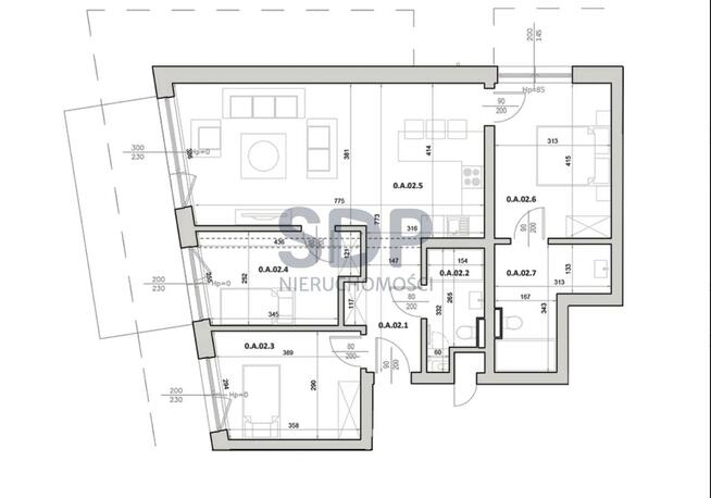 Mieszkanie Mielno, Pogodna