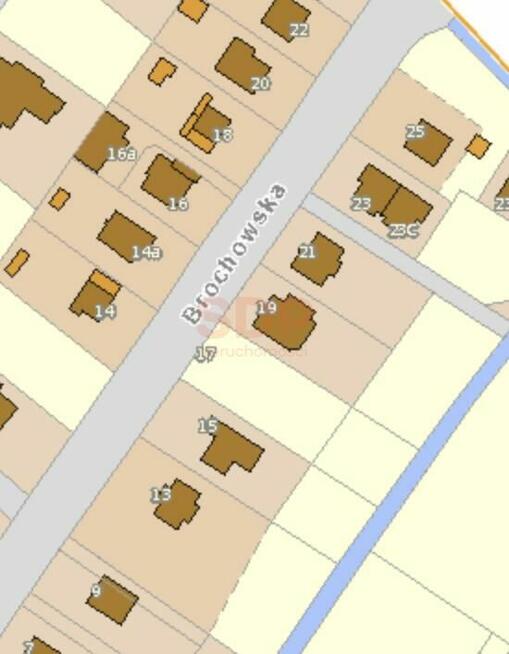 Działka budowlana Iwiny gm. Siechnice Iwiny, Brochowska